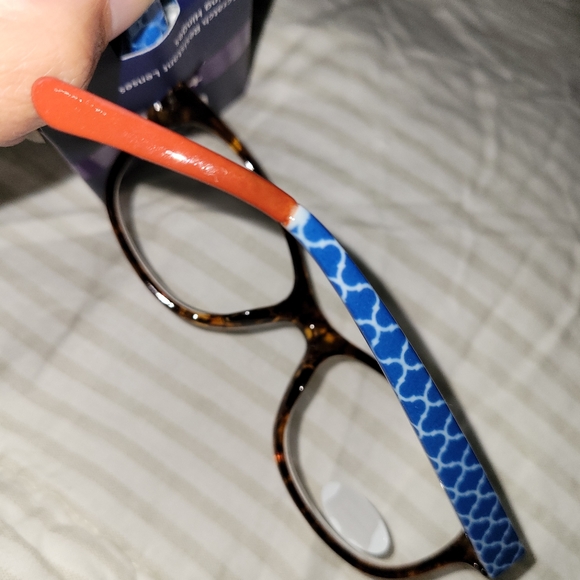 ICU Eyewear Reading Glasses +3.00 Bailey Frame w/ Spring Hinges New - Picture 3 of 7